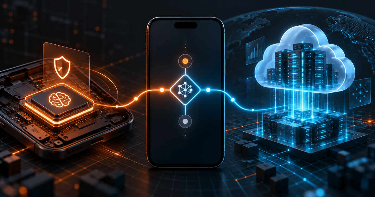 Hybrid AI in Flutter: Routing Between On-Device and Cloud Models